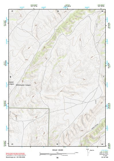 33107NW Page 70 San Mateo Mountains Topo Preview 1