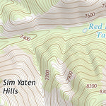 33107NW Page 72 San Mateo Mountains Topo Preview 2