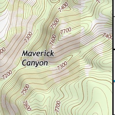33107NW Page 84 San Mateo Mountains Topo Preview 3
