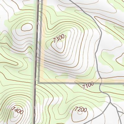 33107NW Page 91 San Mateo Mountains Topo Preview 2