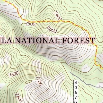 33107NW Page 91 San Mateo Mountains Topo Preview 3