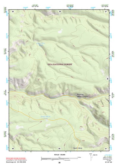 33107SW Page 38 Truth Or Consequences Topo Preview 1
