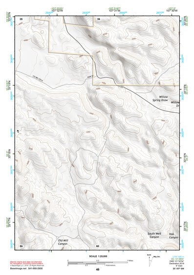 33107SW Page 48 Truth Or Consequences Topo Preview 1