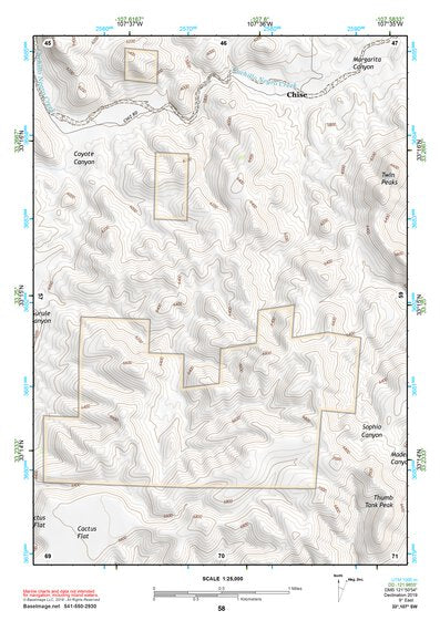 33107SW Page 58 Truth Or Consequences Topo Preview 1