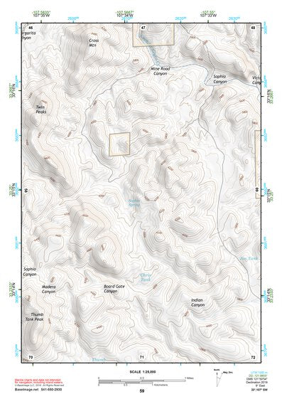 33107SW Page 59 Truth Or Consequences Topo Preview 1