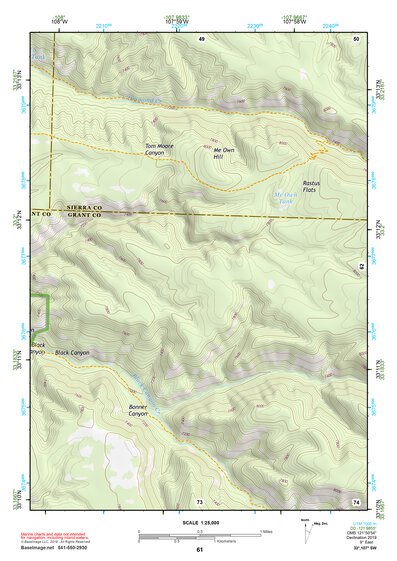 33107SW Page 61 Truth Or Consequences Topo Preview 1