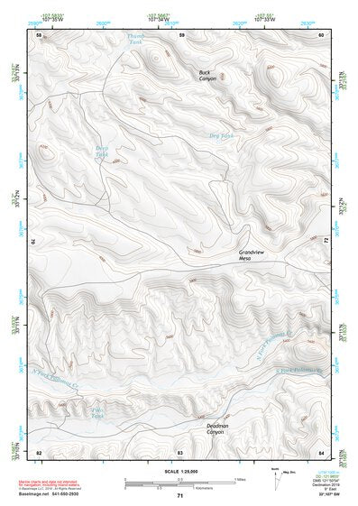 33107SW Page 71 Truth Or Consequences Topo Preview 1