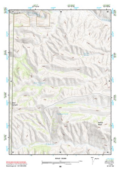 33107SW Page 80 Truth Or Consequences Topo Preview 1