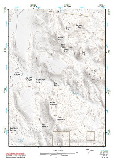 33107SW Page 84 Truth Or Consequences Topo Preview 1