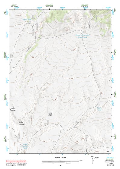33108NE Page 1 Tularosa Mountains Topo Preview 1