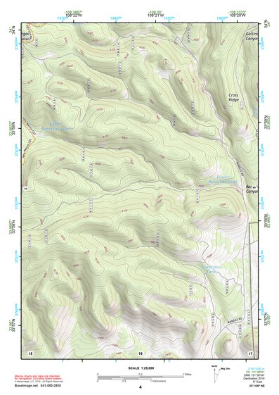 33108NE Page 4 Tularosa Mountains Topo Preview 1