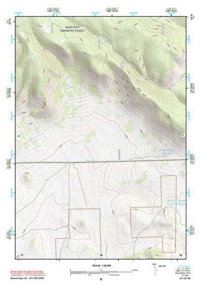 33108NE Page 6 Tularosa Mountains Topo Preview 1