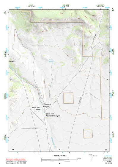 33108NE Page 8 Tularosa Mountains Topo Preview 1