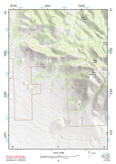 33108NE Page 9 Tularosa Mountains Topo Preview 1