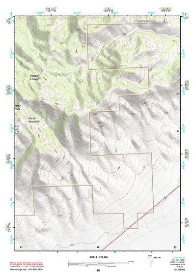 33108NE Page 10 Tularosa Mountains Topo Preview 1