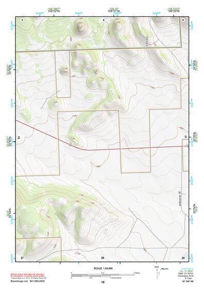 33108NE Page 16 Tularosa Mountains Topo Preview 1