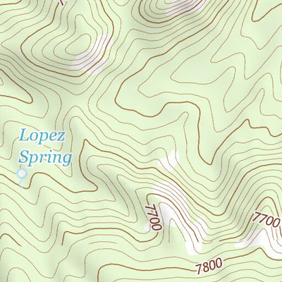 33108NE Page 25 Tularosa Mountains Topo Preview 3