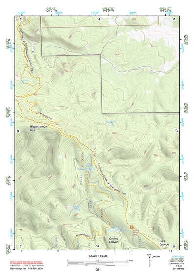 33108NE Page 26 Tularosa Mountains Topo Preview 1