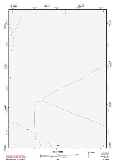 33108NE Page 33 Tularosa Mountains Topo Preview 1