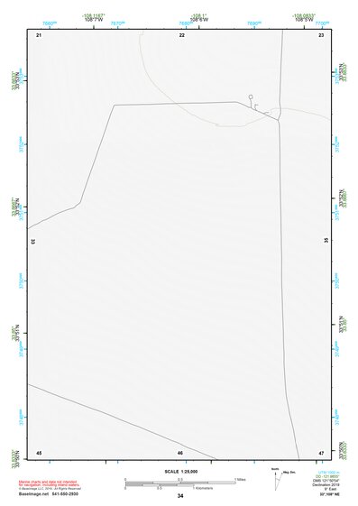 33108NE Page 34 Tularosa Mountains Topo Preview 1