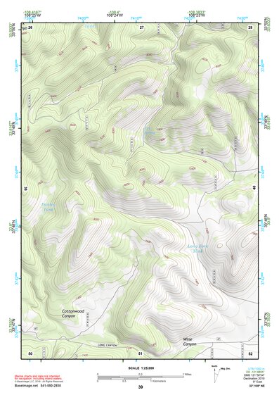 33108NE Page 39 Tularosa Mountains Topo Preview 1