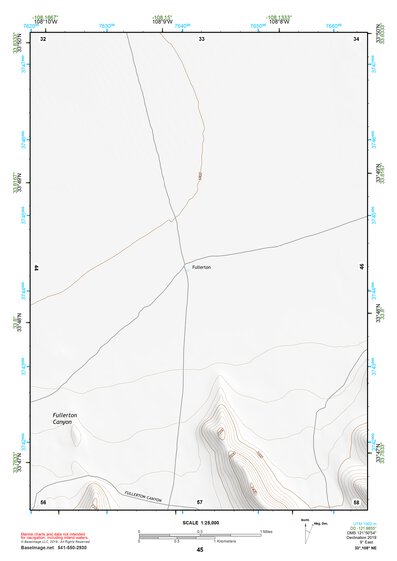 33108NE Page 45 Tularosa Mountains Topo Preview 1