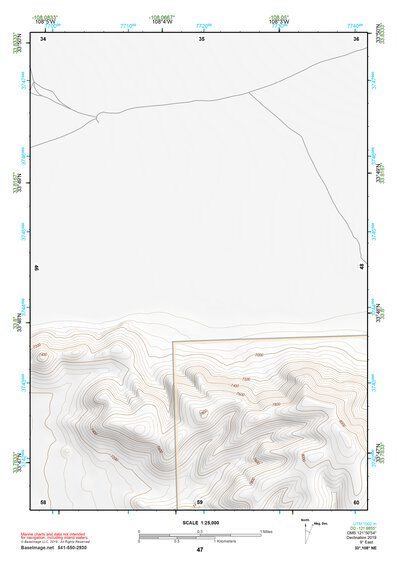 33108NE Page 47 Tularosa Mountains Topo Preview 1