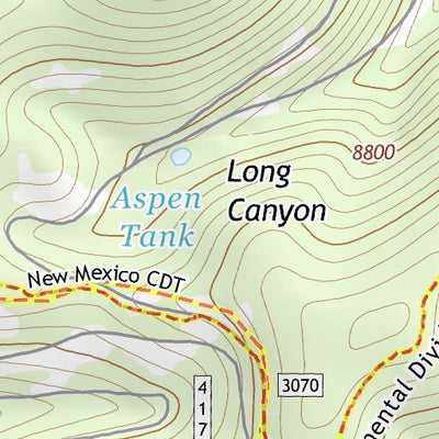 33108NE Page 49 Tularosa Mountains Topo Preview 2