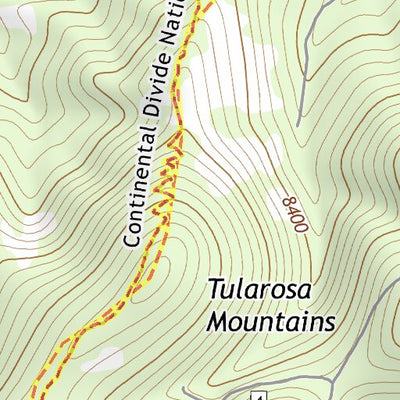 33108NE Page 49 Tularosa Mountains Topo Preview 3