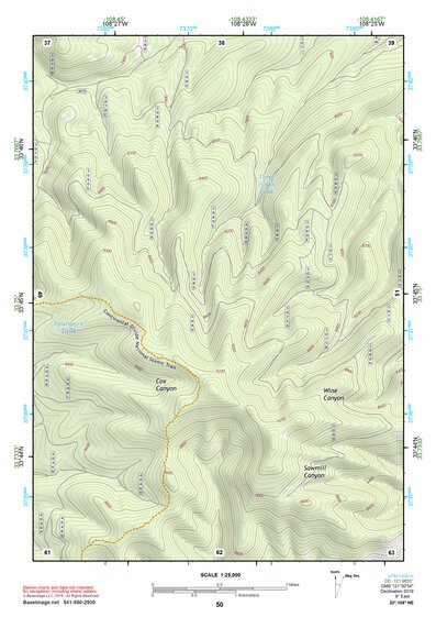 33108NE Page 50 Tularosa Mountains Topo Preview 1