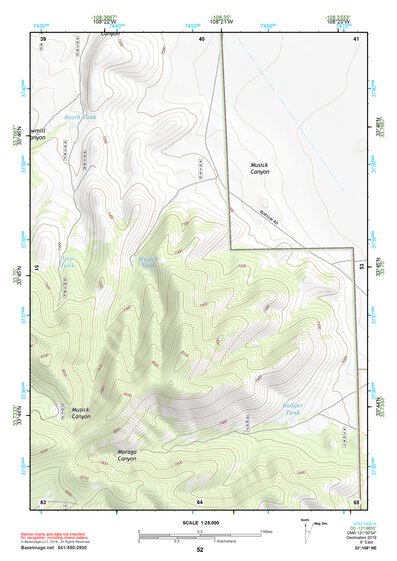 33108NE Page 52 Tularosa Mountains Topo Preview 1
