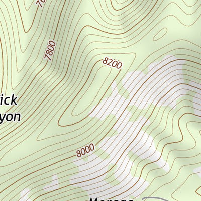 33108NE Page 52 Tularosa Mountains Topo Preview 3