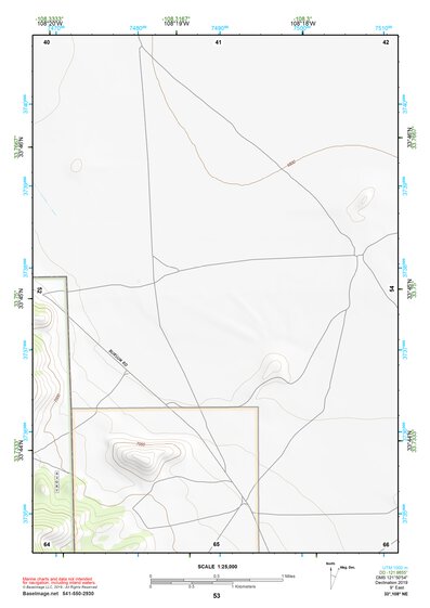 33108NE Page 53 Tularosa Mountains Topo Preview 1