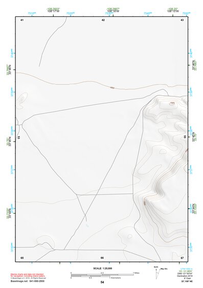 33108NE Page 54 Tularosa Mountains Topo Preview 1