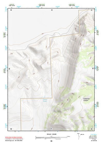 33108NE Page 55 Tularosa Mountains Topo Preview 1