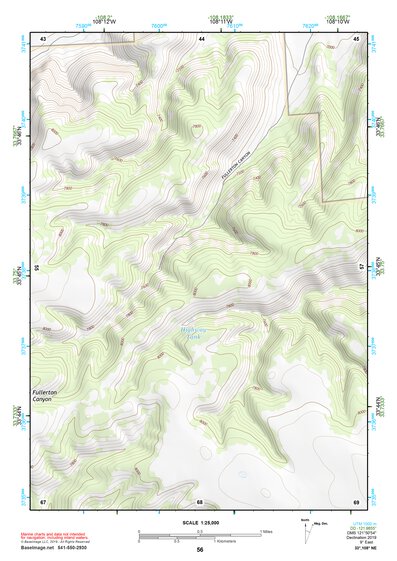 33108NE Page 56 Tularosa Mountains Topo Preview 1
