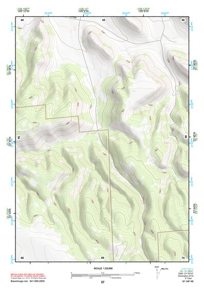 33108NE Page 57 Tularosa Mountains Topo Preview 1