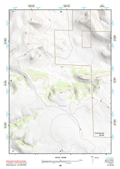 33108NE Tularosa Mountains Topo Bundle Preview 1