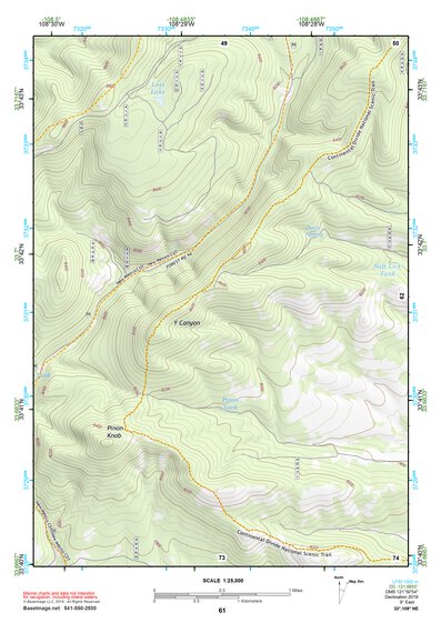 33108NE Page 61 Tularosa Mountains Topo Preview 1