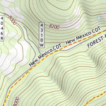 33108NE Page 61 Tularosa Mountains Topo Preview 3
