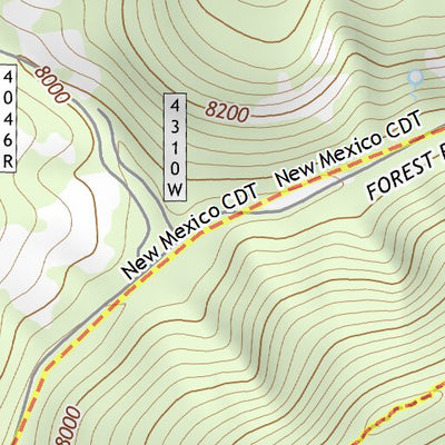 33108NE Page 61 Tularosa Mountains Topo Preview 3