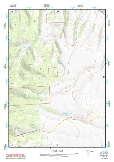 33108NE Page 71 Tularosa Mountains Topo Preview 1