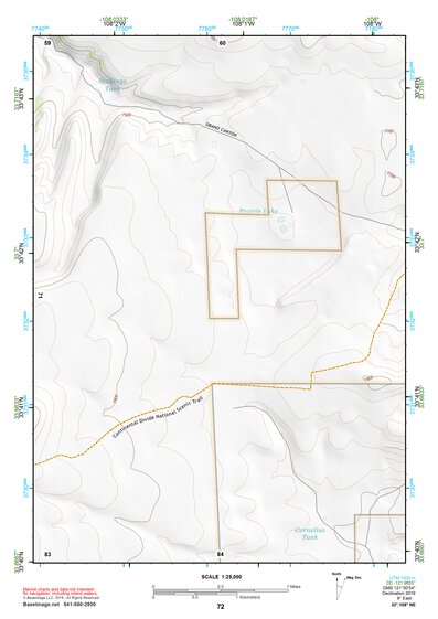 33108NE Page 72 Tularosa Mountains Topo Preview 1