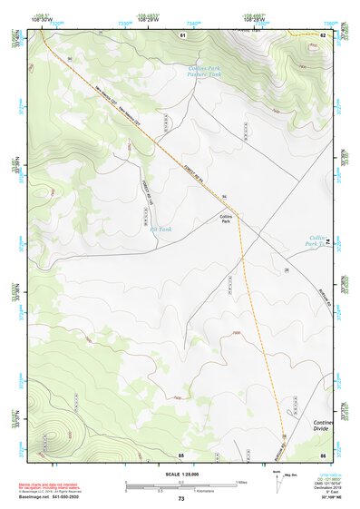33108NE Page 73 Tularosa Mountains Topo Preview 1