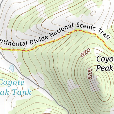 33108NE Page 78 Tularosa Mountains Topo Preview 3