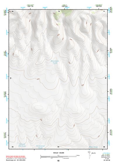 33108NE Page 82 Tularosa Mountains Topo Preview 1