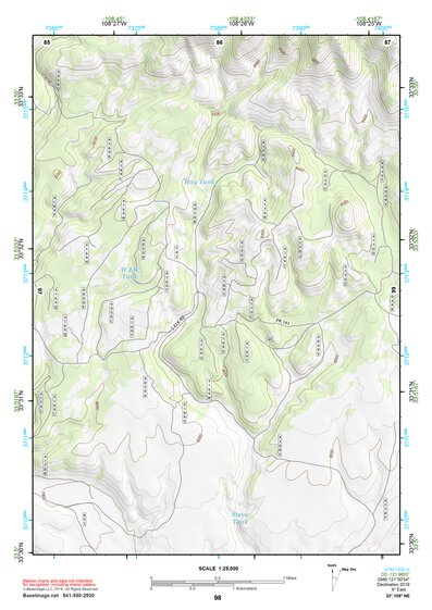 33108NE Page 98 Tularosa Mountains Topo Preview 1