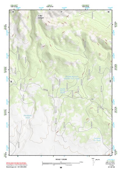 33108NE Page 99 Tularosa Mountains Topo Preview 1