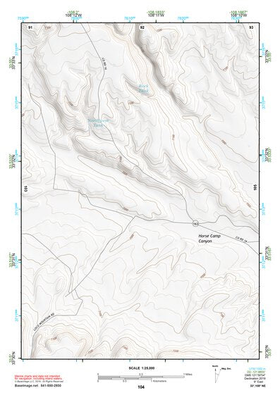 33108NE Page 104 Tularosa Mountains Topo Preview 1