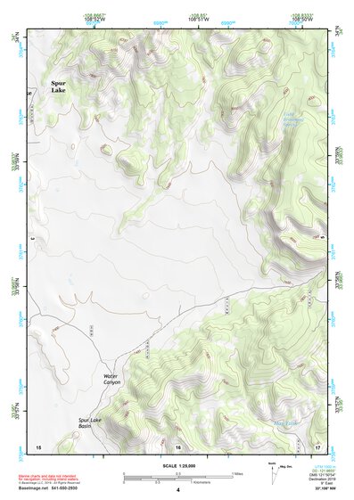 33108NW Page 4 Tularosa Mountains Topo Preview 1